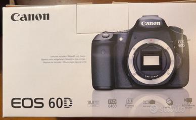 Canon Eos 60D  macchina fotografica solo corpo