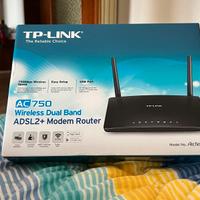 Modem router TP-link Archer D20 AC750- NUOVO