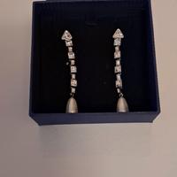 orecchini a buco swarovski 