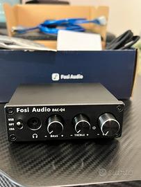 DAC Fosi Audio Q4 USB / Ottico / Coassiale