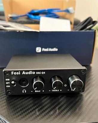 DAC Fosi Audio Q4 USB / Ottico / Coassiale