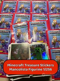 Minecraft Treasure Stickers Mancolista Figurine 1/