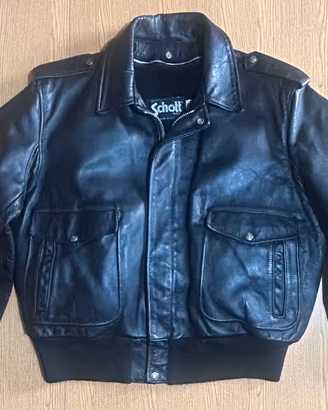 Giubbino pelle Schott Made in U.s.a size 48
