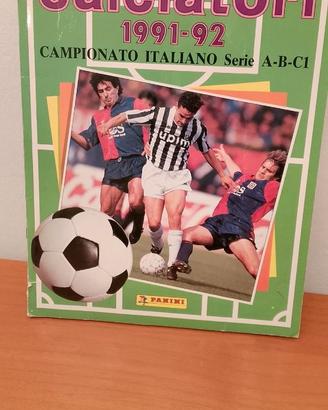 Album figurine Panini calciatori 1991/92 completo