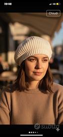Cappello lavorato a costine