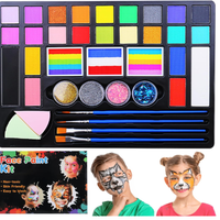 Set trucca bimbi 20/37 colori atossici , base acqu