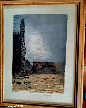 Litografia di Luciano Guarnieri