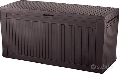 Keter 231317 Baule, Comfy Marrone, 116.7 x 44.7 x