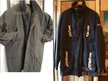 Giubbotto giaccone giacca a vento anke double face