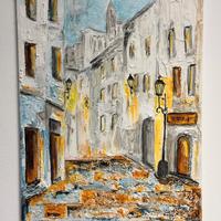 Quadro “Il Vicolo della Prima Luce”