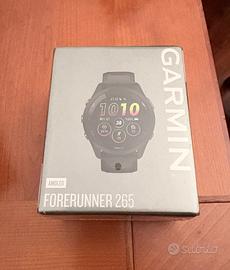 Garmin Forerunner 265 nera – Nuova, mai usata