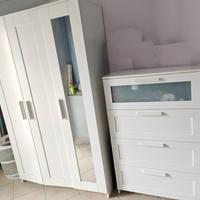 ARMADIO e CASSETTIERA BRIMNES IKEA