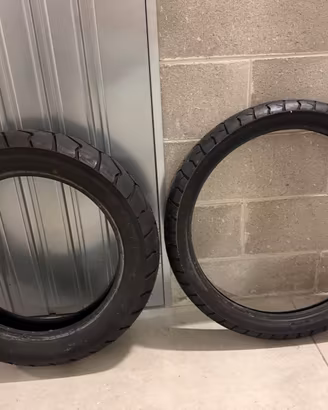 Gomme nuove Battlewing 90/90-21 140/80R17 Africa