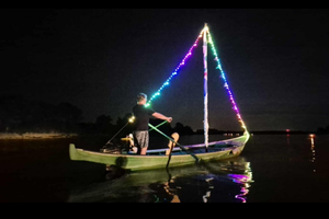 Battello fluviale VTR flappato