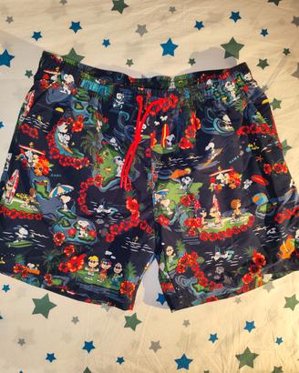 Costume da bagno Uomo Scout Peanuts Snoopy Hawai L