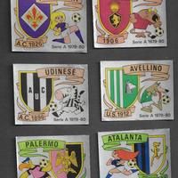 LOTTO 6 SCUDETTI NUOVI con VELINA 1979-80