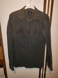 camicia uomo in denim 