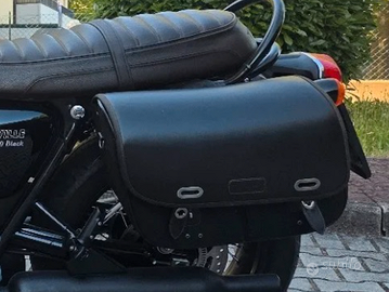 Kit Borse Triumph da viaggio in pelle e telaietti