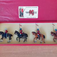 Soldatini Dorset a cavallo