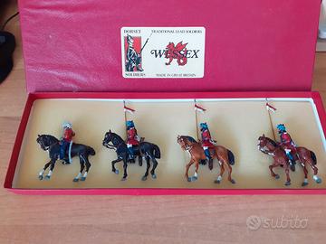 Soldatini Dorset a cavallo