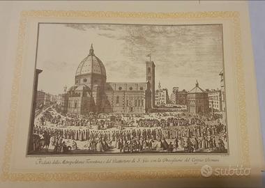 STAMPE FIRENZE 1700 IMPRESSIONISTI pbpb