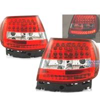 FANALI PER AUDI A4 B5 94-00 LED ROSSO CROMATO