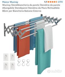 stendino stendibiancheria espandibile da parete 
