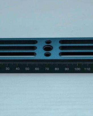 Barra vixen con fori passanti da 150mm con riferim