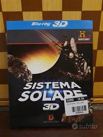 Blu-Ray dvd "Doc. Il sistema solare 3D" nuovo 