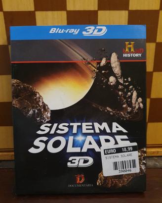 Blu-Ray dvd "Doc. Il sistema solare 3D" nuovo 