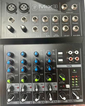 Mixer Mackie Mix8