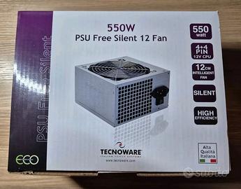 Alimentatore PC Tecnoware Free Silent 550W