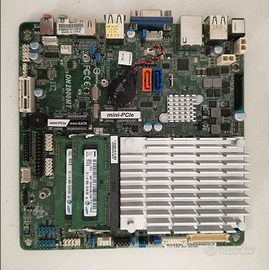 Scheda Mini-ITX Asrock DN2800MT, Atom N2800, 4GB