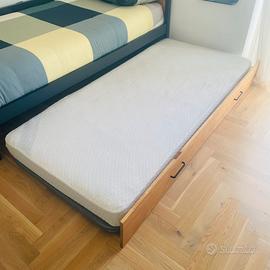 Letto estraibile con materasso – come nuovo