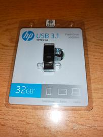 Chiavetta USB e TYPE C 32 gb