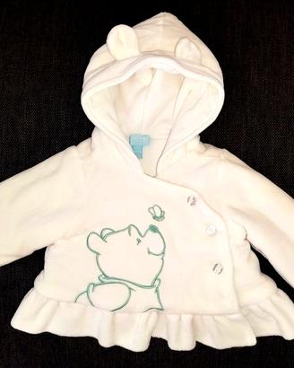 Giacca bianca Winnie the Pooh OVS 1-3 mesi 56 cm