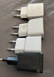 CARICA CELLULARE 4 pezzi e CARICA DA AUTO