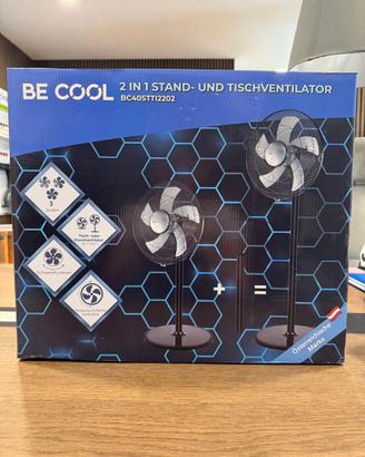 Ventilatore BE COOL 2 in 1 da Tavolo e Piedistallo