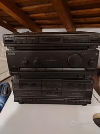 Impianto stereo Vintage  Philips   FT241 + FA241