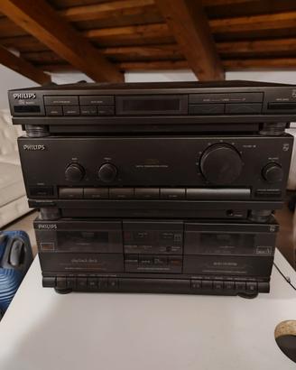 Impianto stereo Vintage  Philips   FT241 + FA241