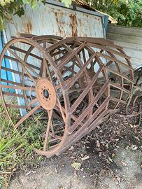 Ruote in ferro trattore