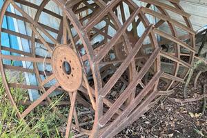 Ruote in ferro trattore
