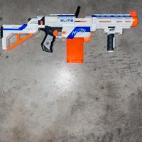 Super Lotto NERF Elite & Mega 5 Blaster+accessori
