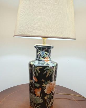2 Lampade jungle con paralume rotondo