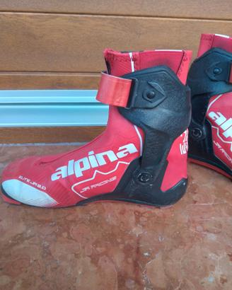 Scarpe sci da fondo combinate per ragazzi 