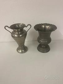 Coppia dí soprammobili in peltro