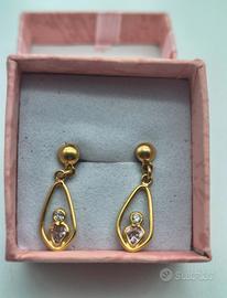 Orecchini Pendenti Oro 18K (750) Vintage