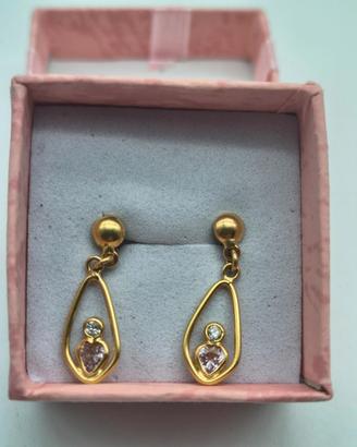 Orecchini Pendenti Oro 18K (750) Vintage