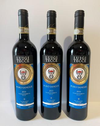 Taurasi Luigi Tecce “Poliphemo” e “Puro Sangue”