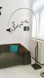 Lampada ad arco BJ MILANO design anni 70